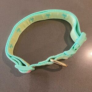 Stoney Clover Lane Mint Green Dog Collar Sz M